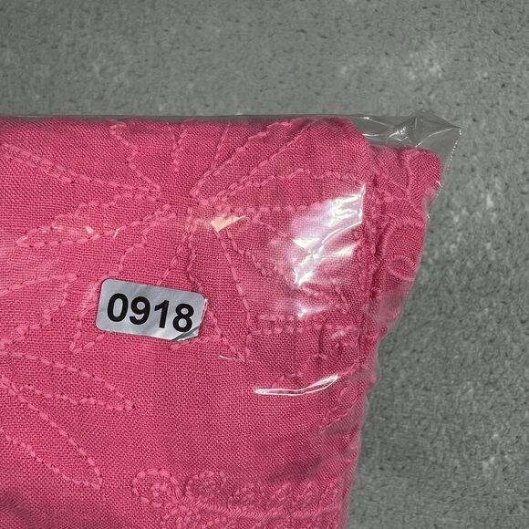 Tommy Bahama Shift Dress W/ Botanical Embroidery 100% Linen Pink Women’s Medium - Picture 11 of 11